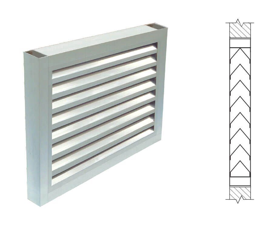 air louver 2 bank