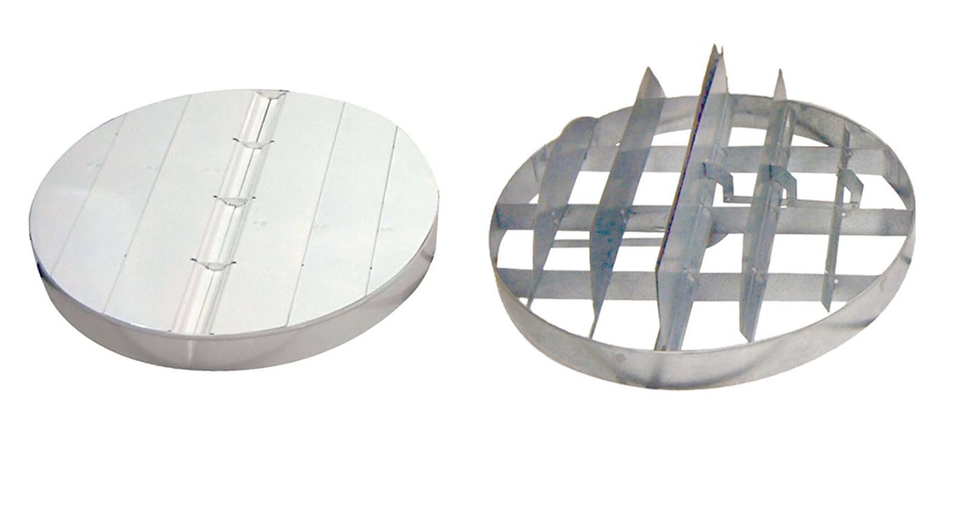 round ceiling diffuser damper