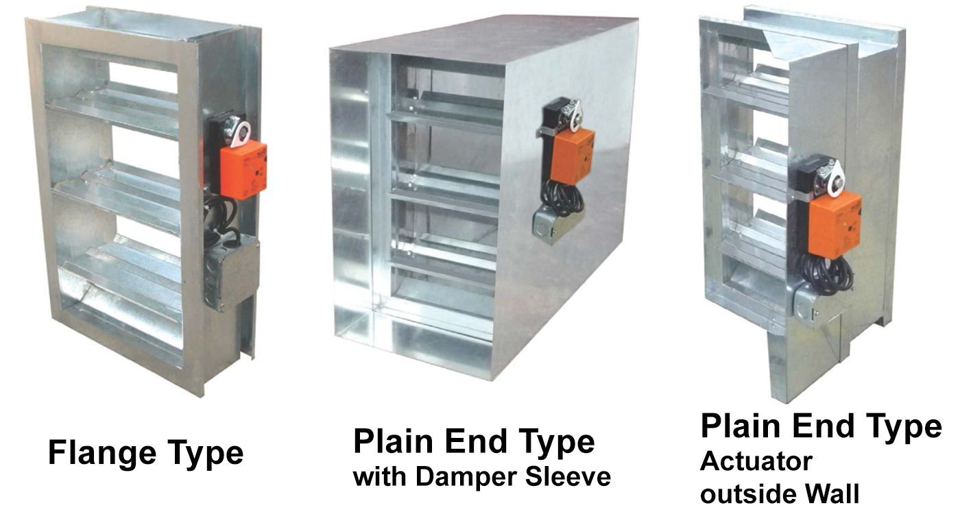 motorized damper, ordinary